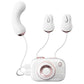 Camera-Shaped Clitoral Stimulator & Nipple Vibrator - White set - image 8