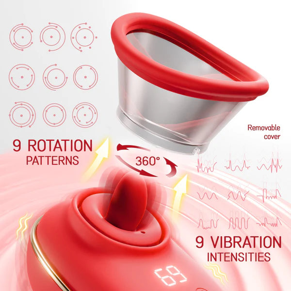 Clitoral Suction Vibrator with Licking Mode - image 4