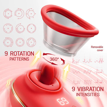 Clitoral Suction Vibrator with Licking Mode - image 4