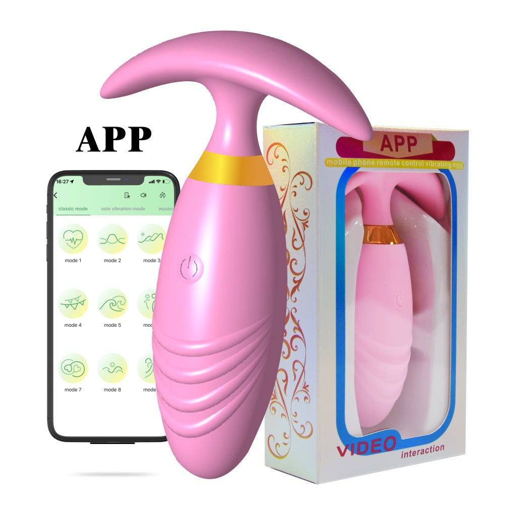 Remote App Control Butt Plug Anal Vibrator - App Control - Pink - image 7