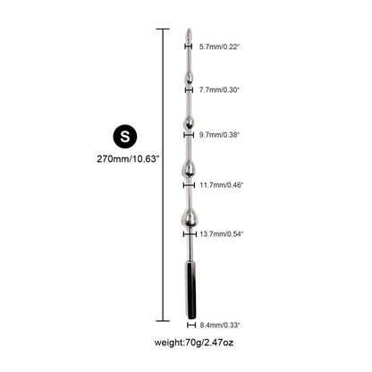 Smooth Beads Urethral Dilator - S - image 1