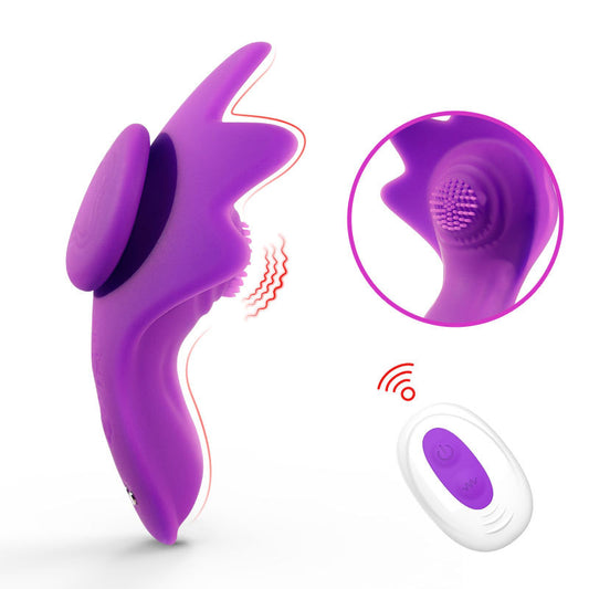 Mini Sunflower Vibrator - Purple - image 4