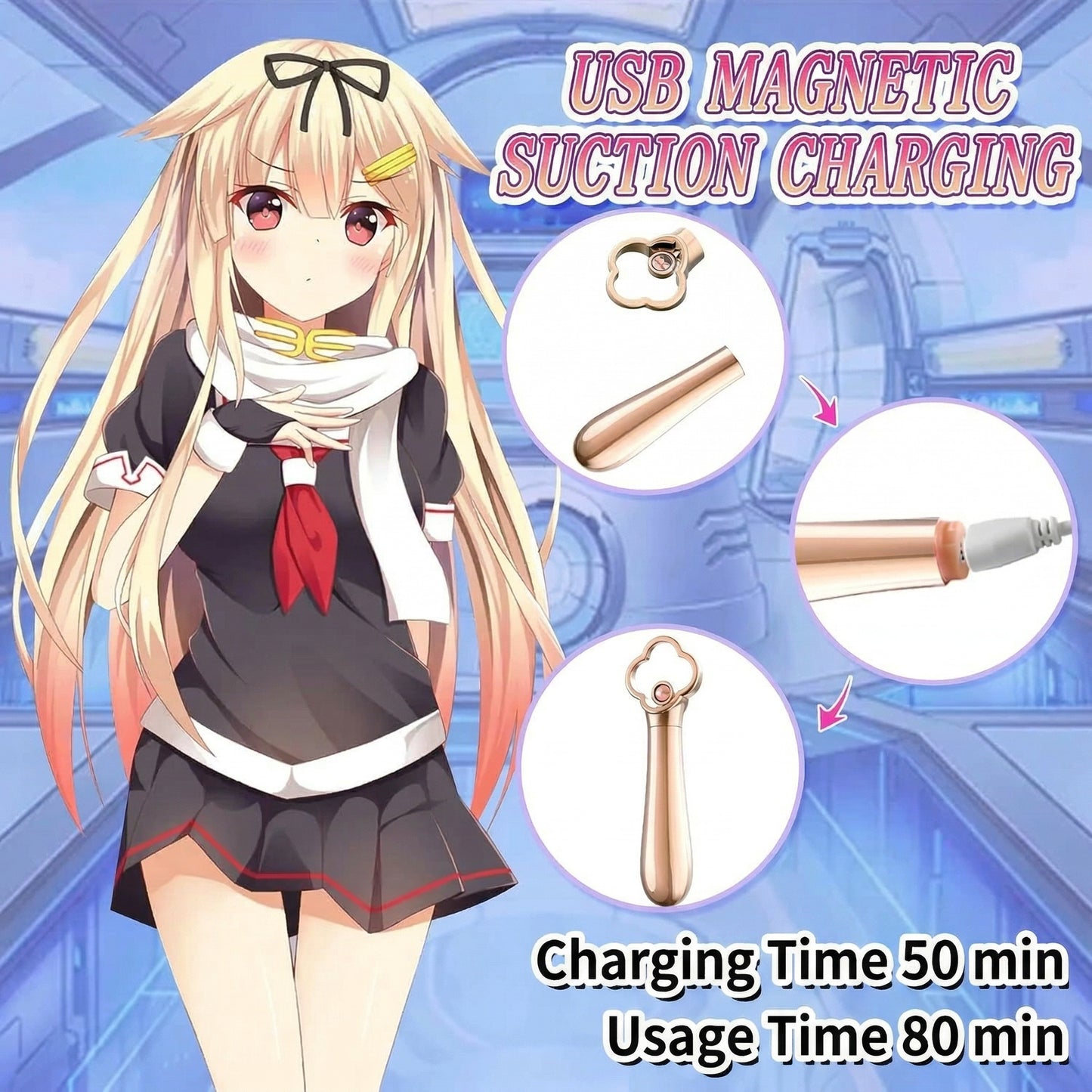 The Luxe Petite Gold Wand - image 2