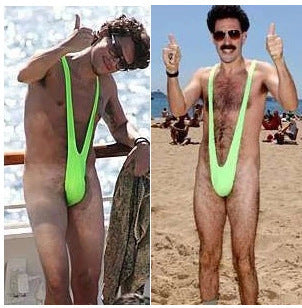 Sexy Men Underwear Bodysuit Slingshot - Green - one size fits all - image 1
