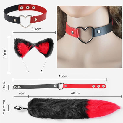 Three-piece Fox Tail Costume Set - image 5