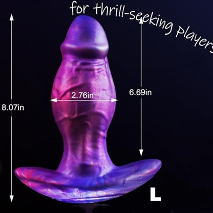 6.89" Large Butt Plug Big Buttplug Anal Toys - L - image 1