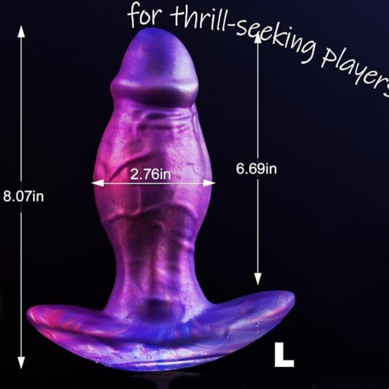 6.89" Large Butt Plug Big Buttplug Anal Toys - L - image 1