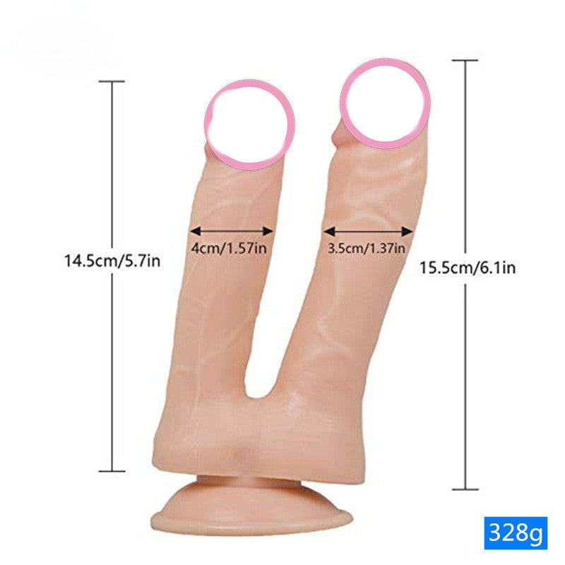 Double Penetrator Dildo Flexible Dildo - image 1