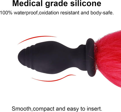 Multicolor Fox Tail Light Up Butt Plug - image 7