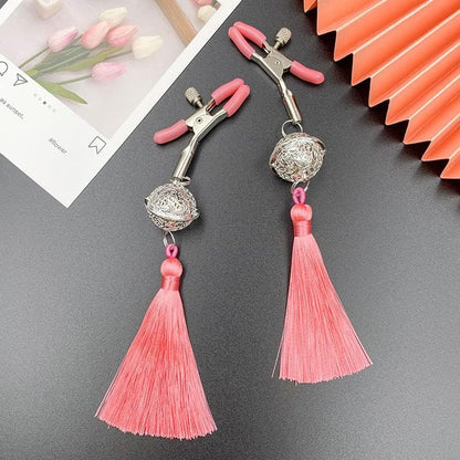 Non-Piercing Tassel Nipple Clips - image 4