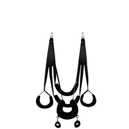 Adult Sex Swing and 360 Degree Spinning Indoor Swing - Black - image 0