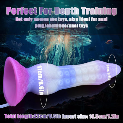 Tentacle Squirting Dildo with Suction Cup  - image 4