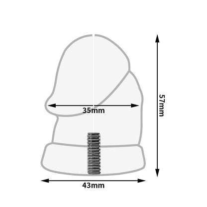 Accessories for Chastity Cage with Detachable Dildo & Urethral Tube - image 9