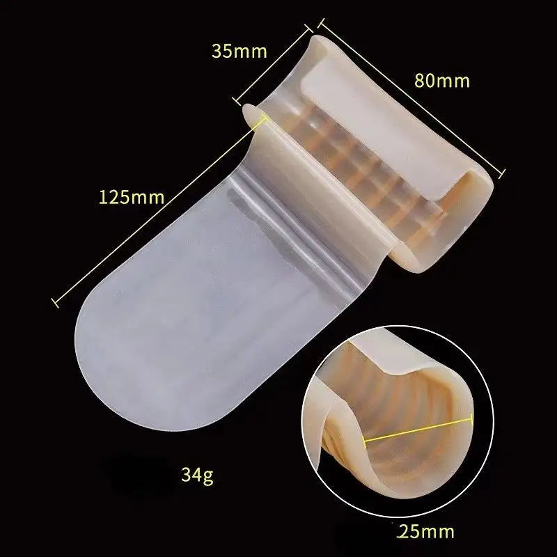 Penis Enlargement Sleeve Rubber Cock Ring - image 2