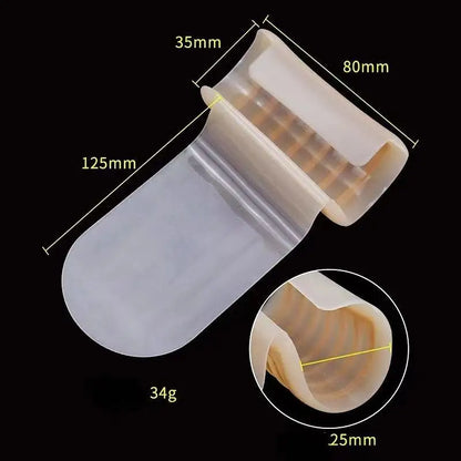 Penis Enlargement Sleeve Rubber Cock Ring - image 2