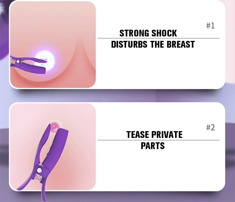 Whisper-Quiet Discreet Vibrating Nipple Clips - image 3