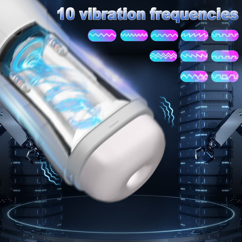 Sucking Blowjob Machine / Vibration Masturbation Cup for Male - image 13