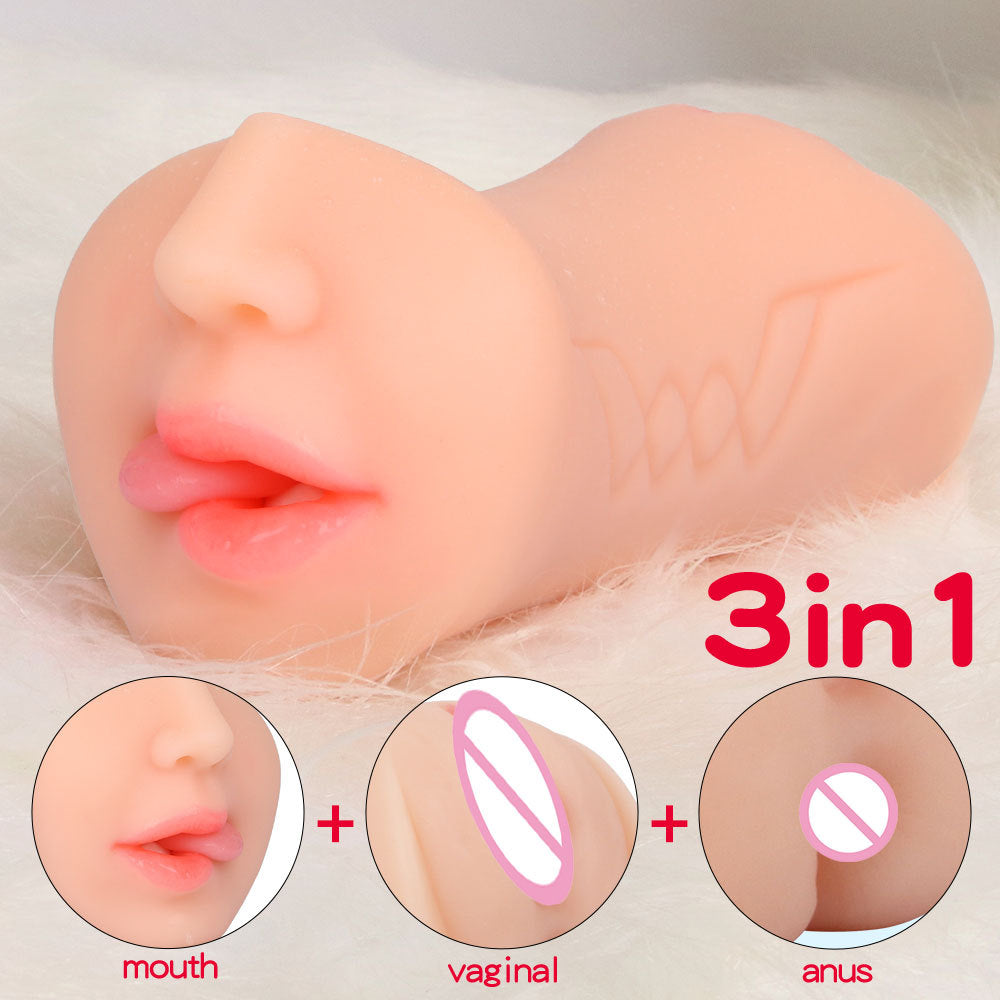 Oral Virginal Anal Sex Cup Pocket Pussy  - image 0
