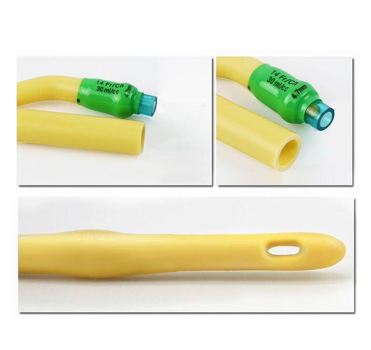 Silicone Urethral Catheter Tube With Syringe - image 0