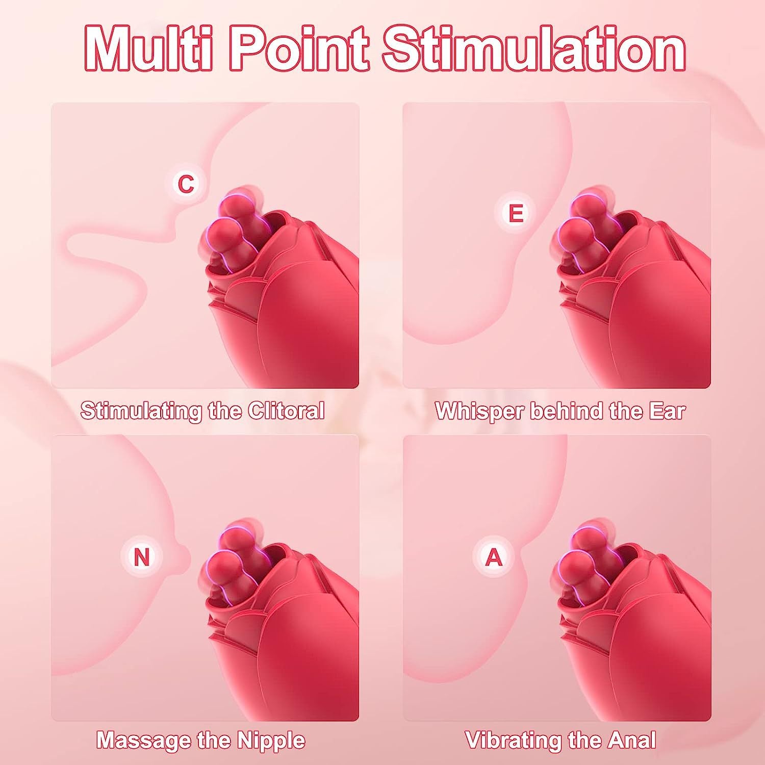 Double Tongue Lick Vibrator With 10 Frequency  - image 1