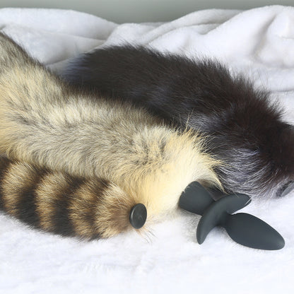 Detachable Fox Tail Silicone Anal Plug - image 6