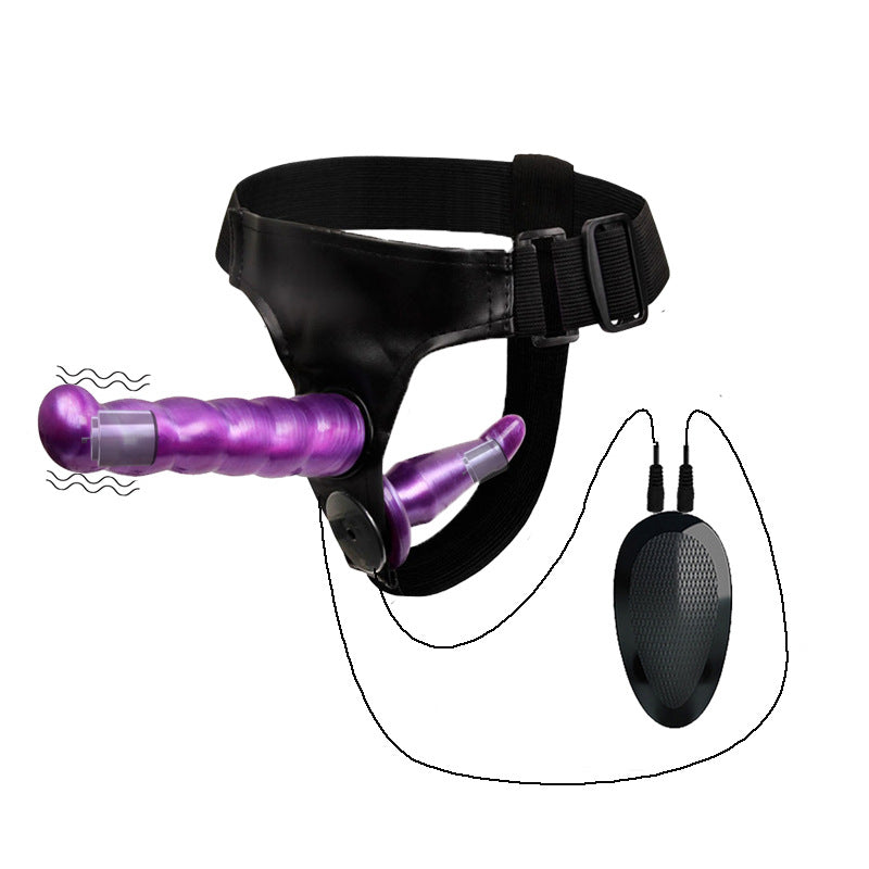 Women's Panty With Wired Remote Control - Purple - image 2