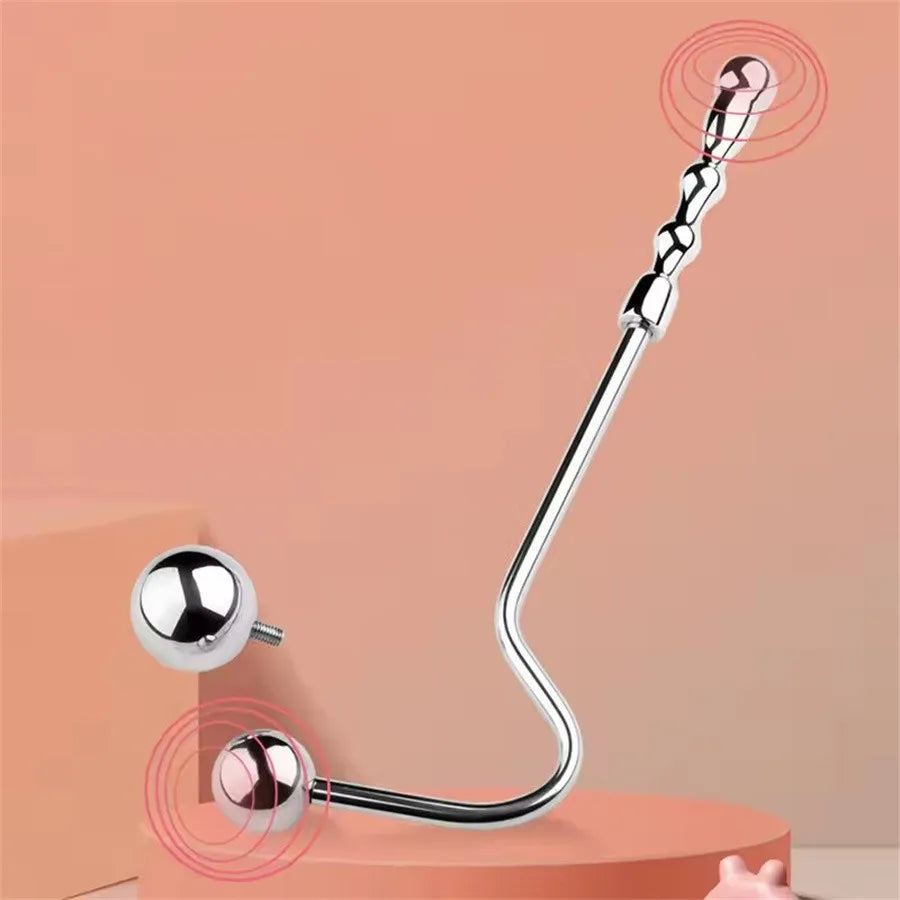 Steel Pleasure Hook – Intense Anal & Prostate Stimulator - image 6
