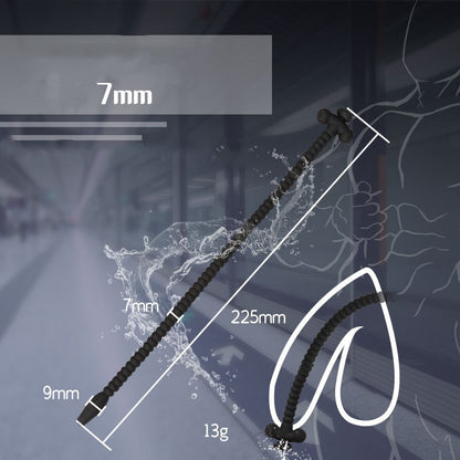 Silicone Hollow Urethral Sound - 7mm - image 4