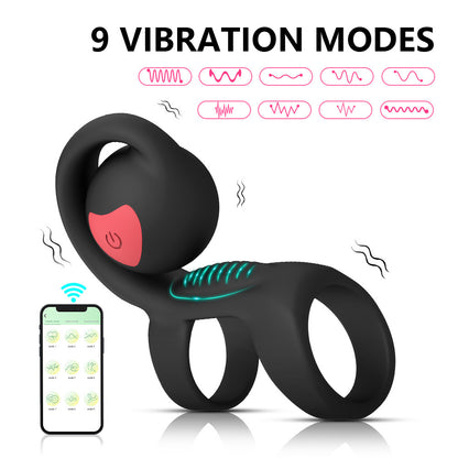Cock Ring With Snail Clit Stimulator - image 10