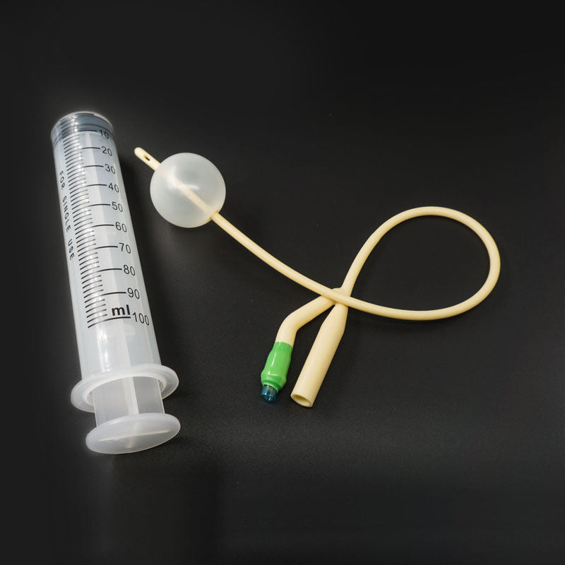 Silicone Urethral Catheter Tube With Syringe - image 4