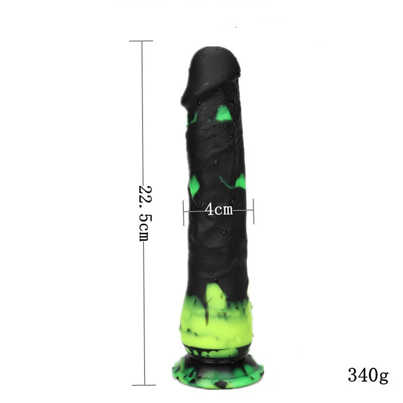 RealFeel Liquid Silicone Dildo – 8.86 inch - image 3