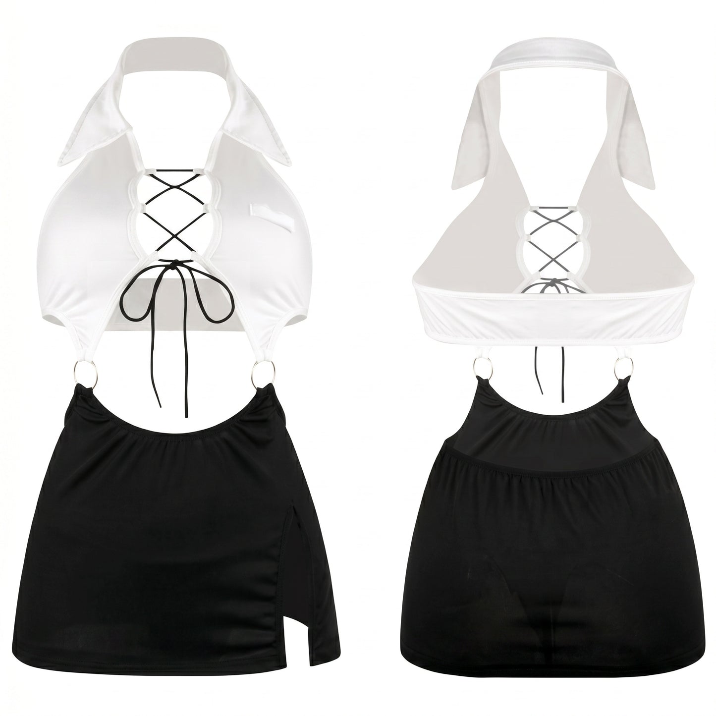Secretary-Inspired Lingerie Costume Set - image 0