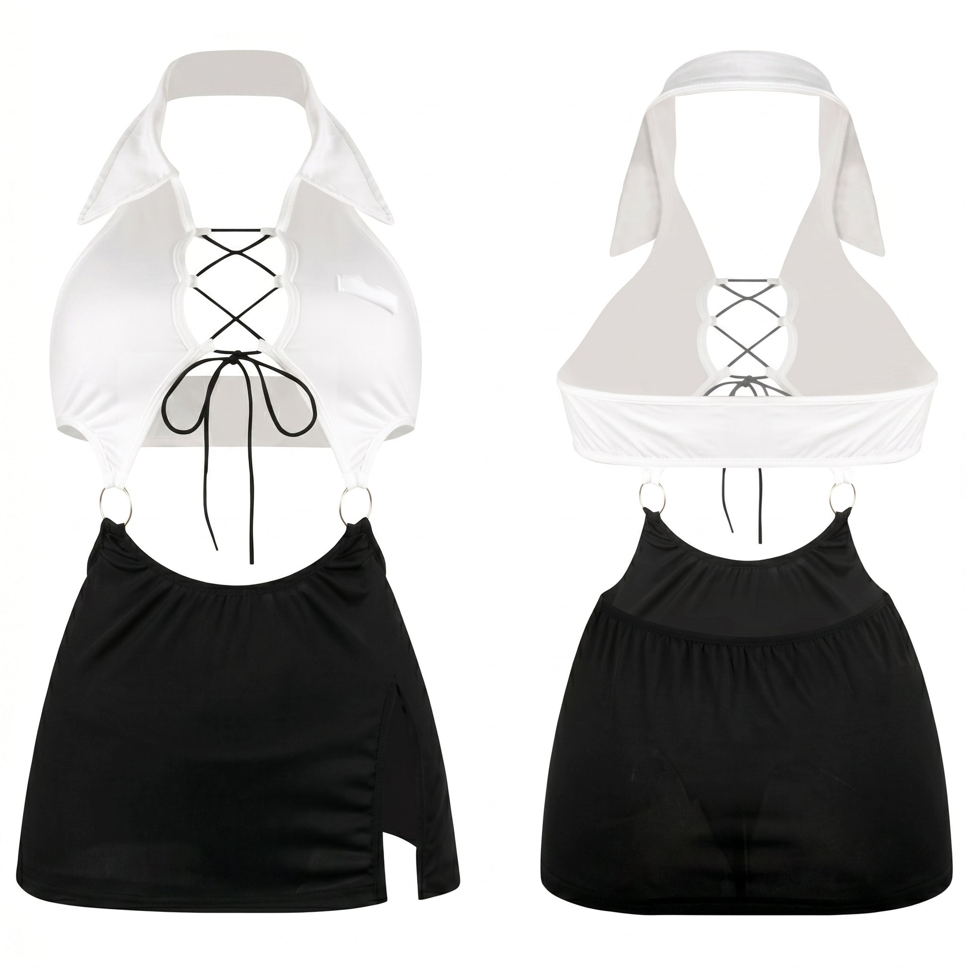 Secretary-Inspired Lingerie Costume Set - image 0