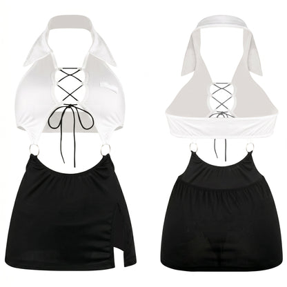 Secretary-Inspired Lingerie Costume Set - image 0