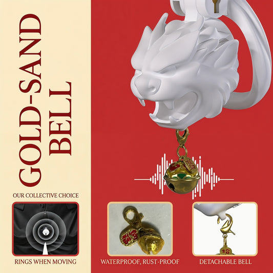 Lucky Lion Head Chastity Cage - image 0