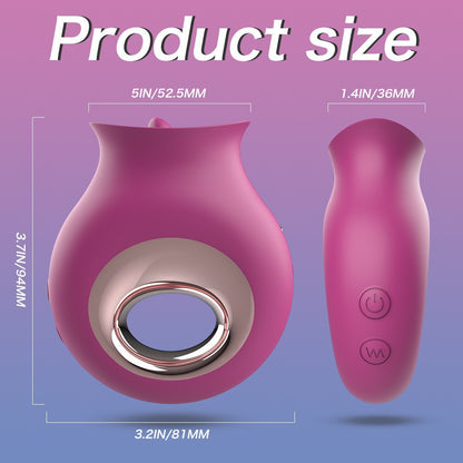 Pussy Fit Tongue Licking Clitoris Vibrator - image 3