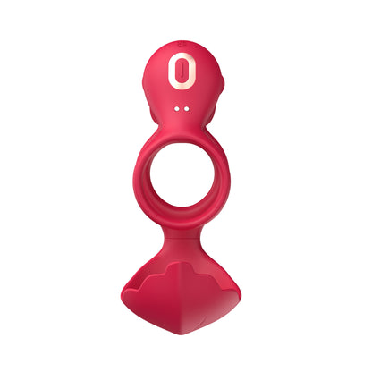 10-mode Vibrating Cock Ring With Semen Lock  - image 2