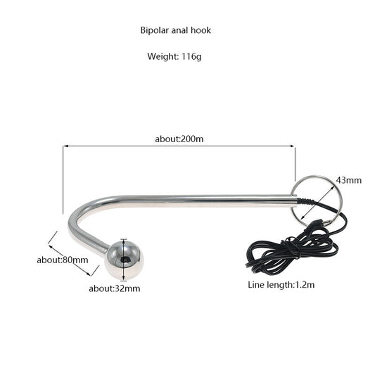 Electro Stim Anal Hook with Aluminum Alloy Design - image 0