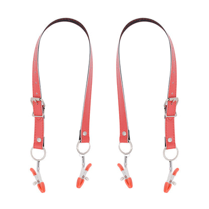 Labia Spreader Clip Clitoris Clamps - Red - image 9