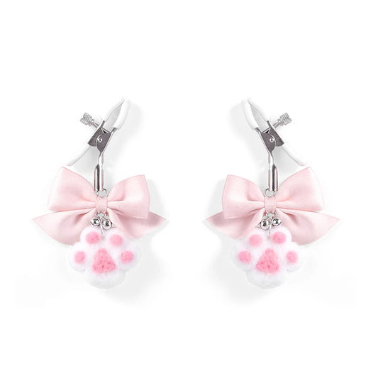 Meow Pressure Pink Paw Collection - Cat claw nipple clamps - image 0