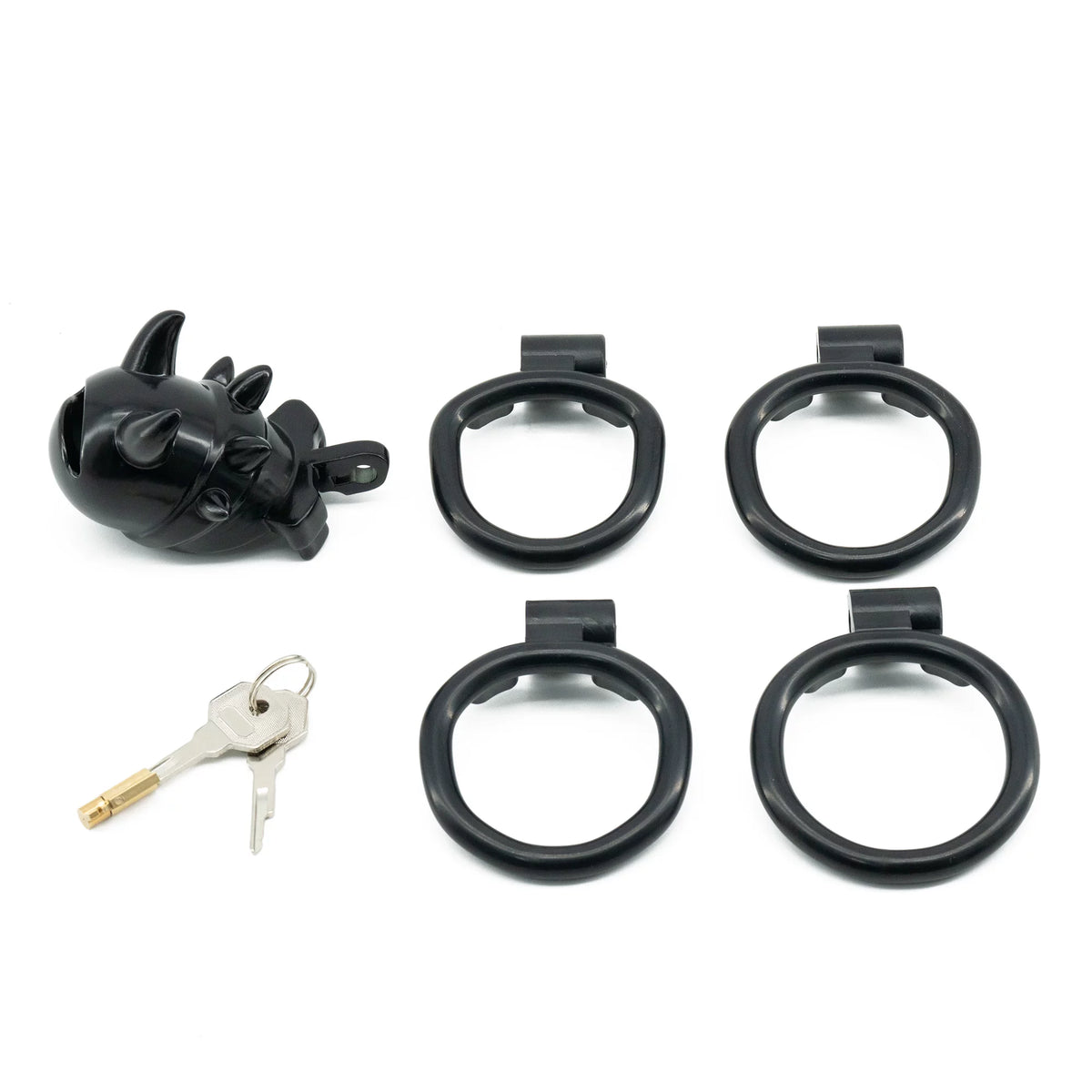 Demon & Angel Lightweight Resin Chastity Cage - B - image 2