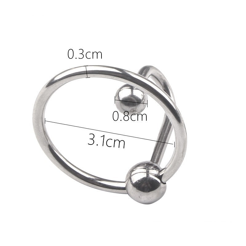 Sperm Stopper with Frenum Ball Penis Plug - 3.1cm - image 1