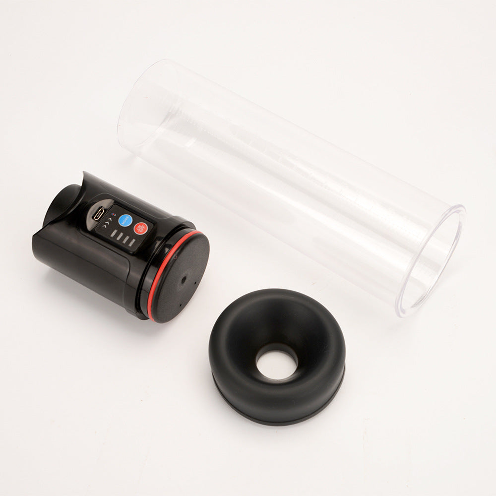 USB Rechargeable Penis Pump Masturbator Stroker - image 4