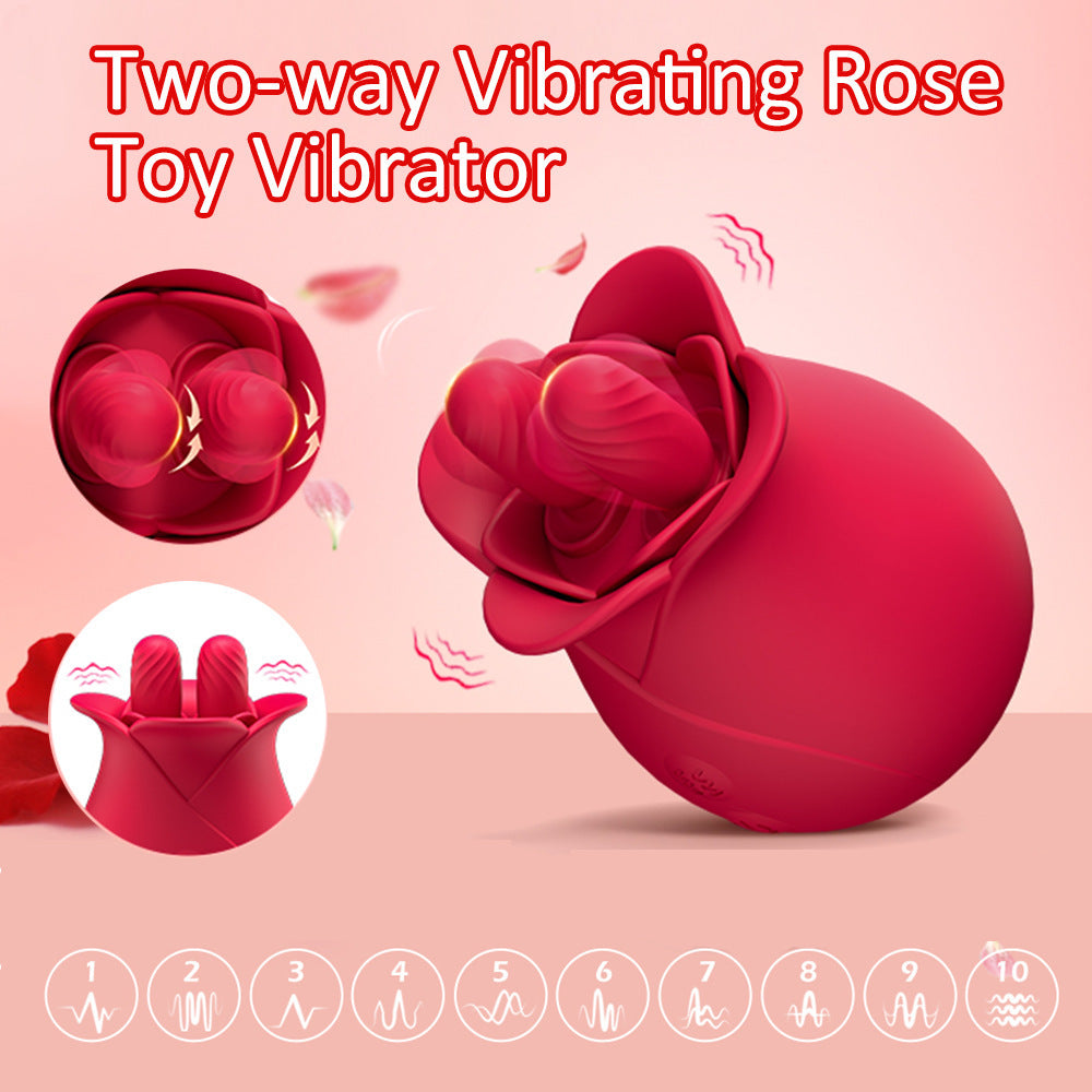 Double Tongue Lick Vibrator With 10 Frequency  - image 5