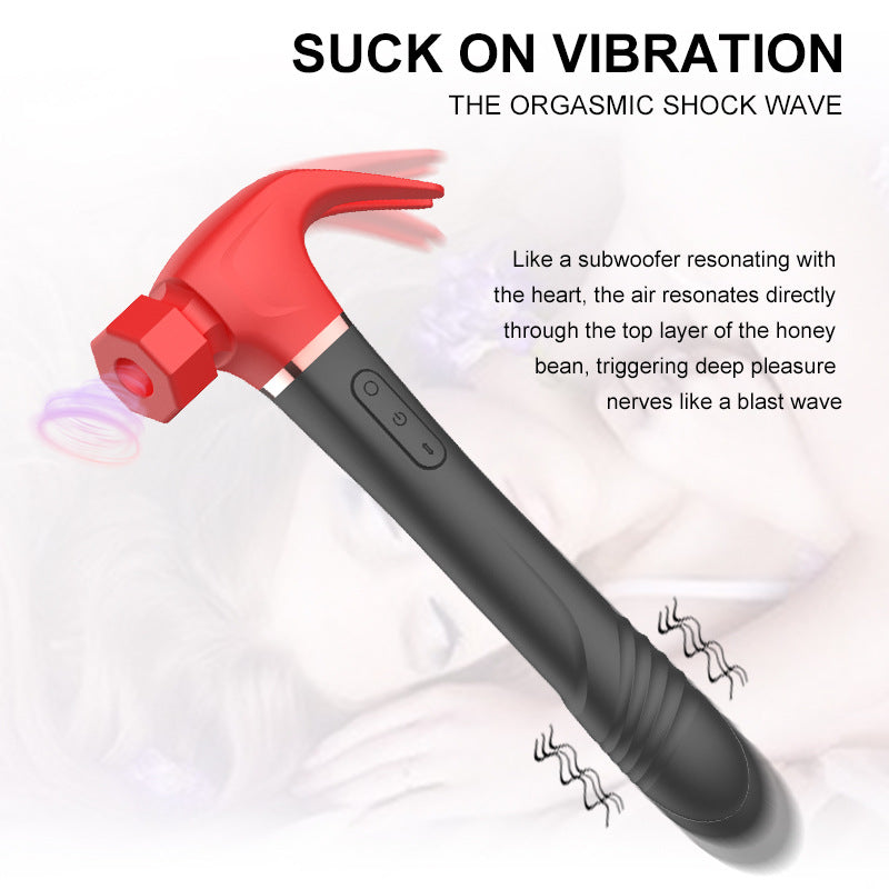 Hammer Toy Clit Sucking Vibrator for Women - image 0