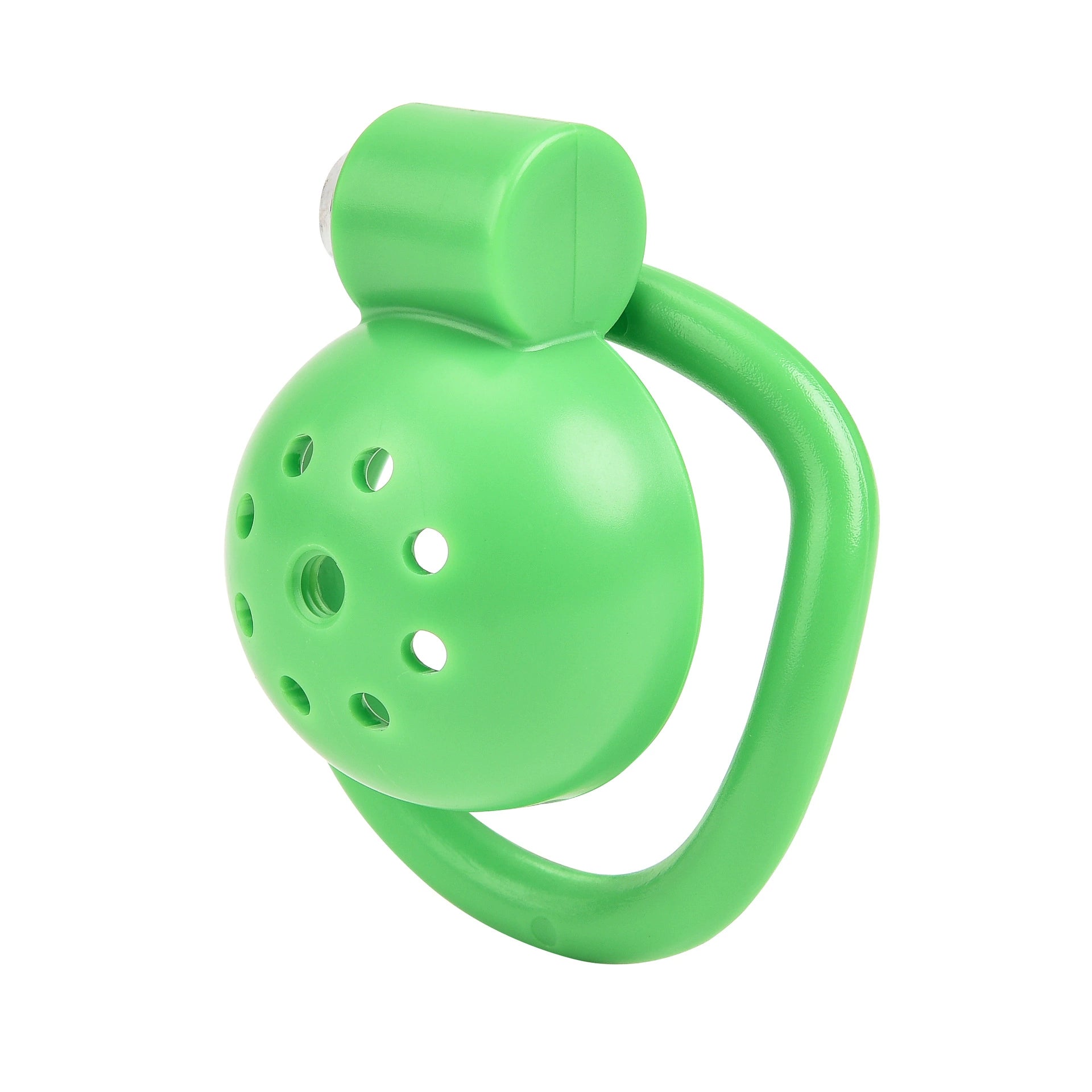 Flat Chastity Cage (Green) - image 7