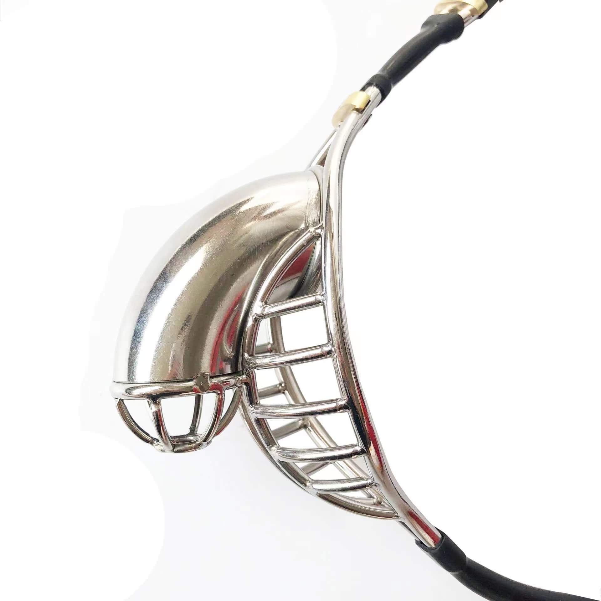 Men's Thong Semi Hollow Invisible Chastity Belt - image 3