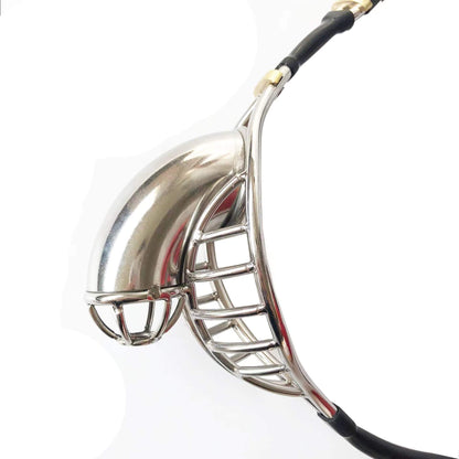 Men's Thong Semi Hollow Invisible Chastity Belt - image 3