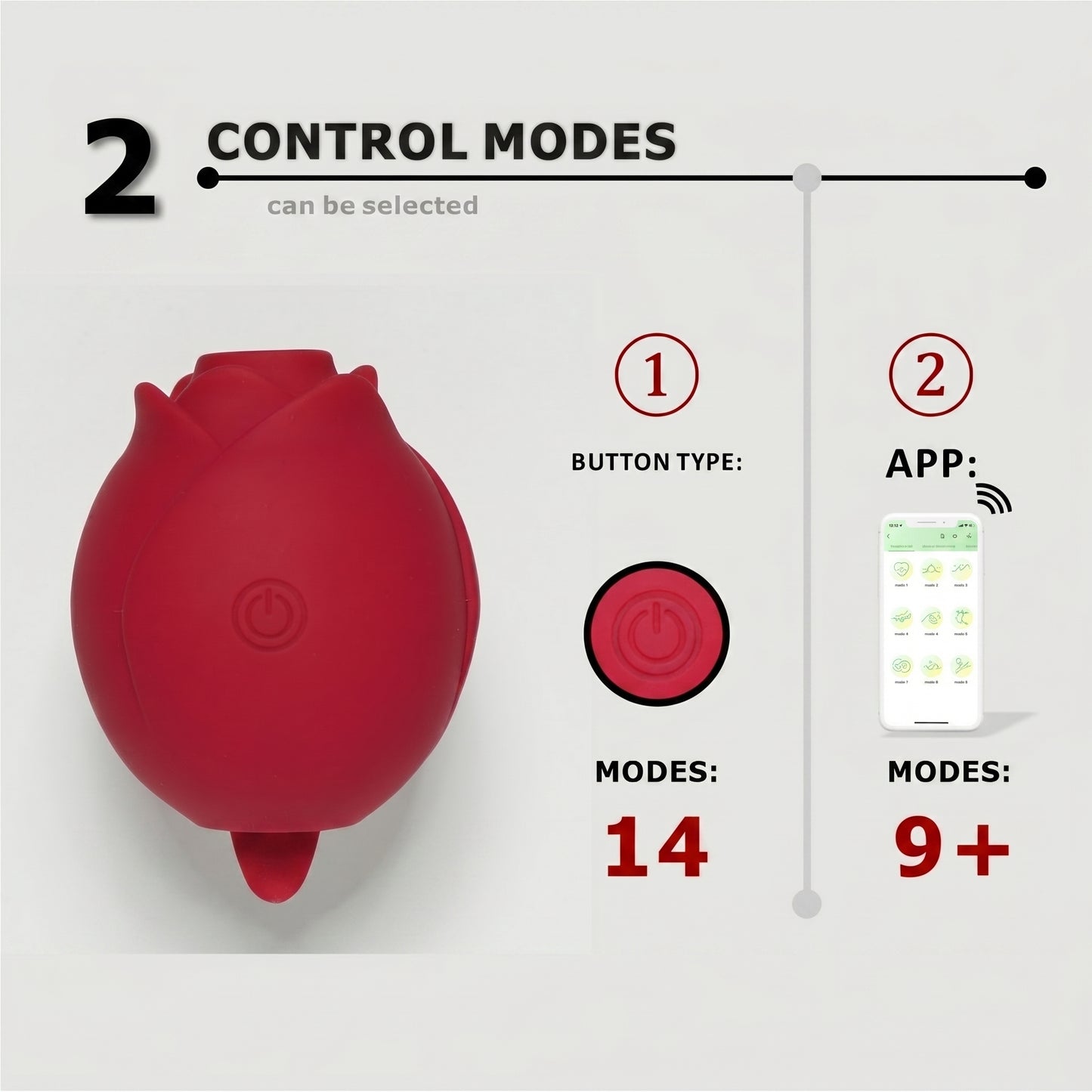 14 Modes Rose Vibrator - image 6