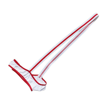 Men's One-Piece Underwear – Side-Opening Suspender Undergarment - image 4